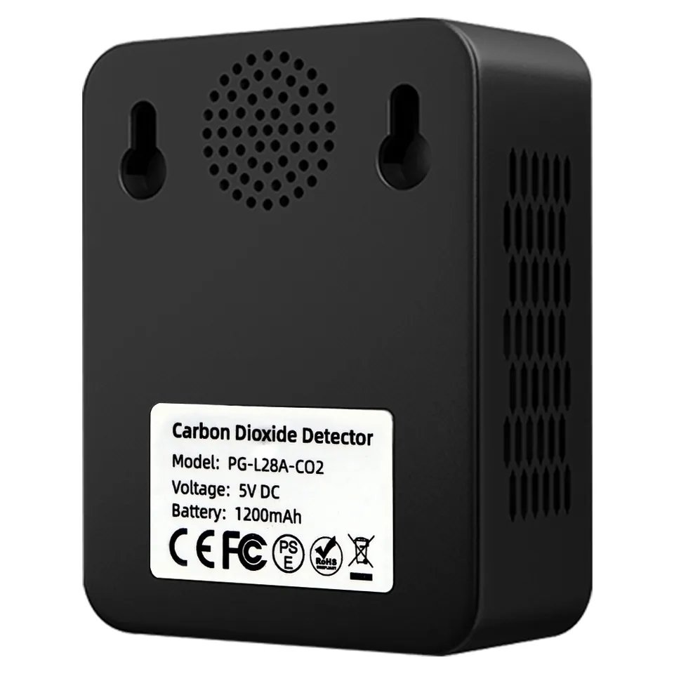 Portable Temperature and Humidity Detector Sensor Air Quality Monitor Analyzer CO2 Meter Multifunctional Digital Air Detector