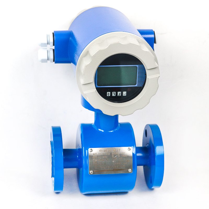 1.5" DN40 Sewage Electromagnetic Flowmeter 4-20mA Hot Water Flow Meter