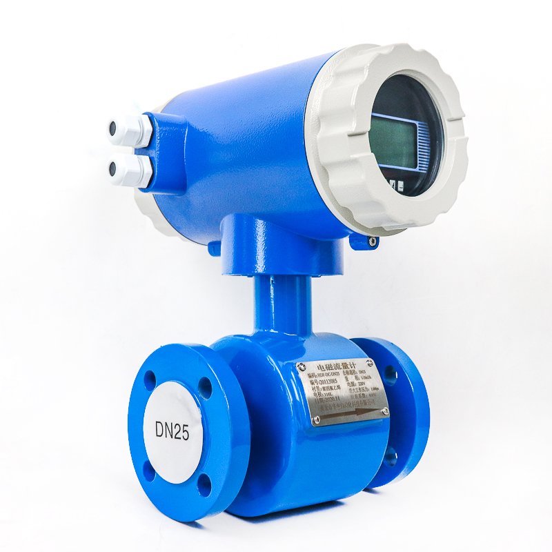 1.5" DN40 Sewage Electromagnetic Flowmeter 4-20mA Hot Water Flow Meter