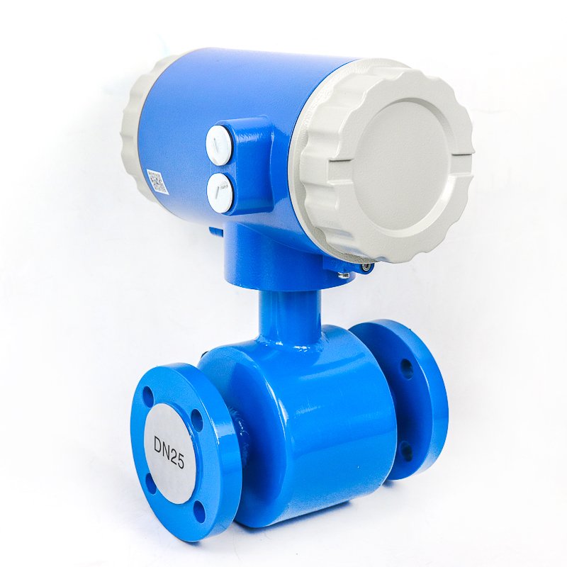 1.5" DN40 Sewage Electromagnetic Flowmeter 4-20mA Hot Water Flow Meter