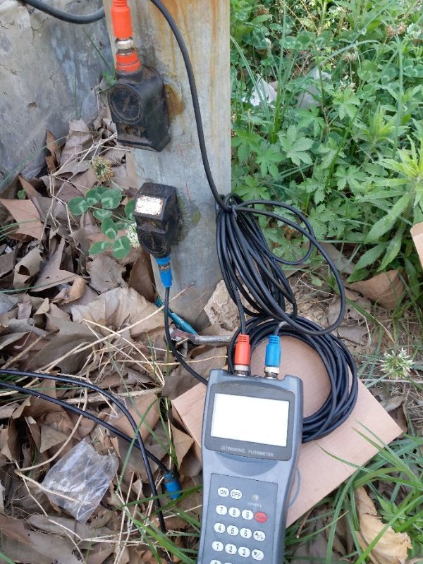 Stainless Steel Clamp-On Flowmeter Heat Meter Portable Ultrasound Customizable OEM for Water Medium Made in China