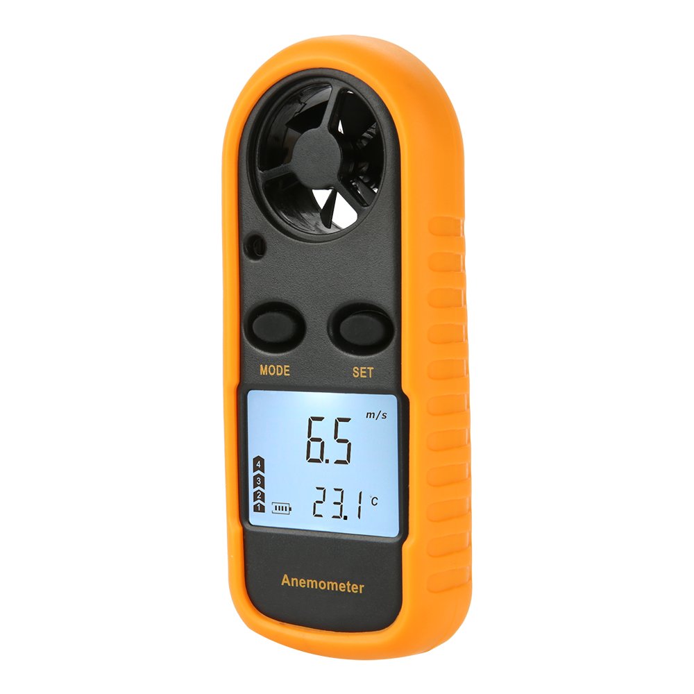 Handheld LCD Digital Mini Non-contact Laser Photo Tachometer With Bag RPM Speed Measurement Meter Speedometer Tool