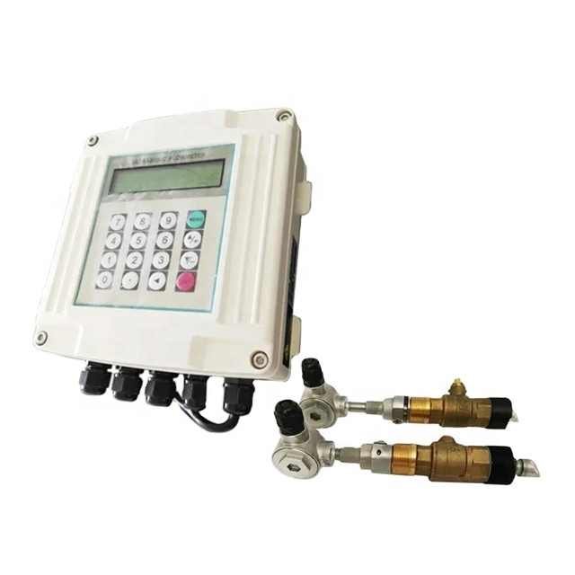 DN15-DN6000 Portable Handheld Battery Powered Ultrasonic Water Flow Meter Tuf-2000h