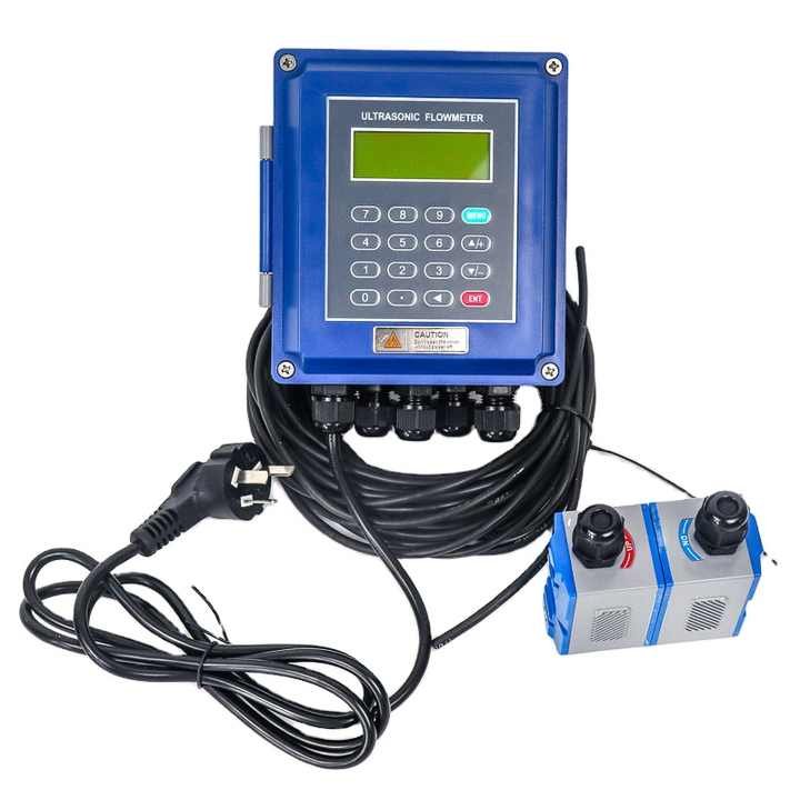 DN15-DN6000 Portable Handheld Battery Powered Ultrasonic Water Flow Meter Tuf-2000h