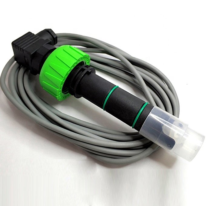 F11 Series PP Material Runner Flow Sensor 0.15-0.6m3/s Impeller Runner Flow Sensor For Liquid Flow Farm Green House