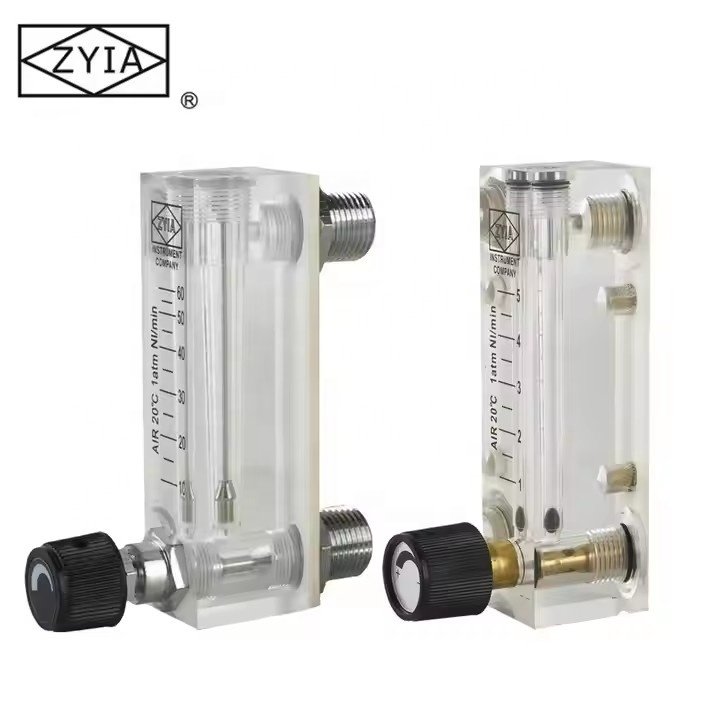 LZM-6T Acrylic Panel Liquid Flow Meter ,floating Ball air Flow Meter Rotameter