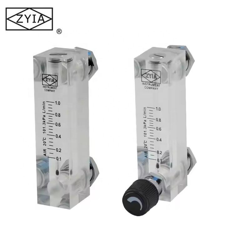 LZM-6T Acrylic Panel Liquid Flow Meter ,floating Ball air Flow Meter Rotameter