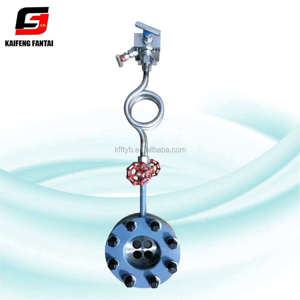 Industrial Gas Flowmeter Mating Flange Flowmeter Stainless Steel Restriction Orifice Plate Flow Meter