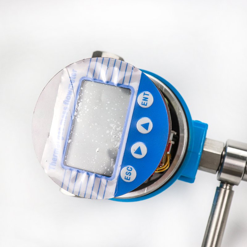 Compress Air Thermal Mass Gas Flow Meter Hydrogen Oxygen Measure Gas Flowmeter China Manufacturer
