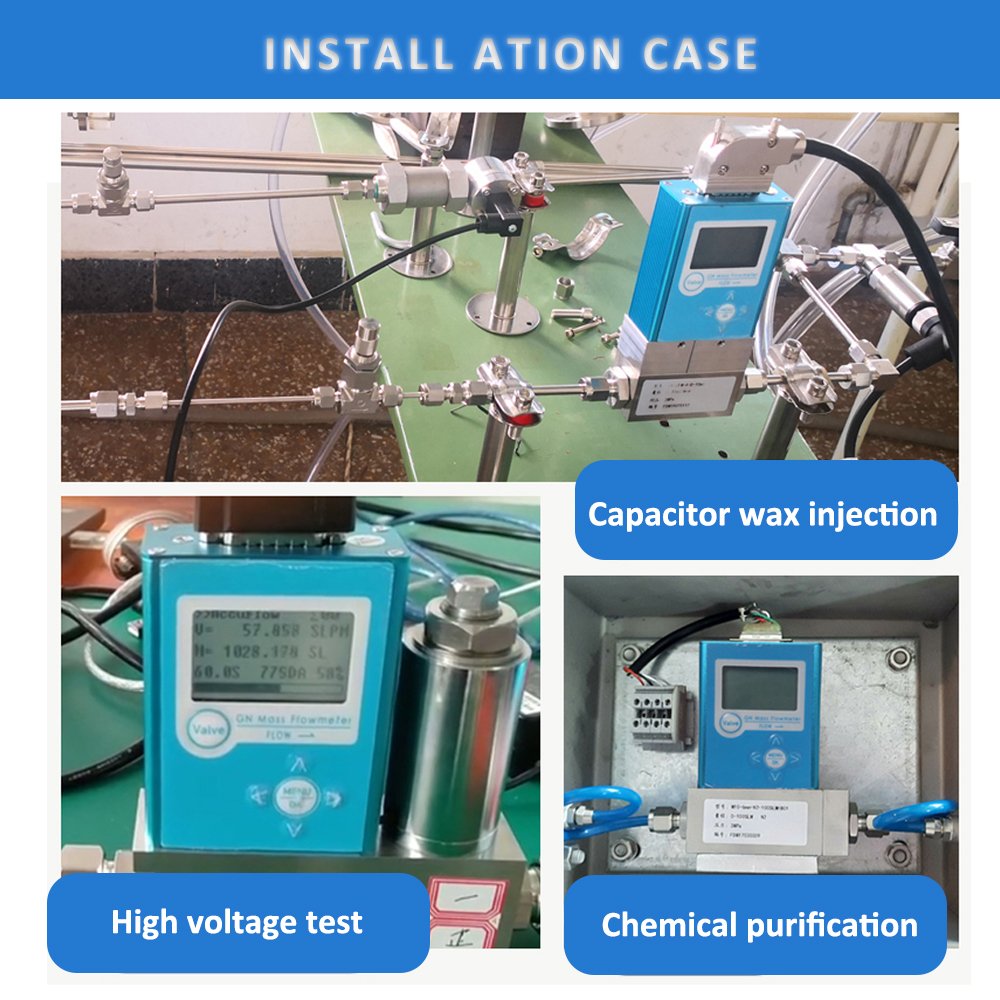 High-Performance RS485 Pressure Transmitter Automatic Control Efficient Pressure Regulator Gas Mass Flow Meter