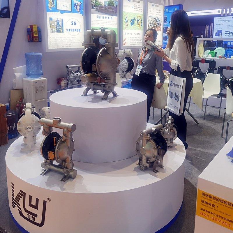 Alkali Resistant Stainless Steel Pneumatic Double Diaphragm Pump Large Flow Low Price Determine the Characteristics of Conveying