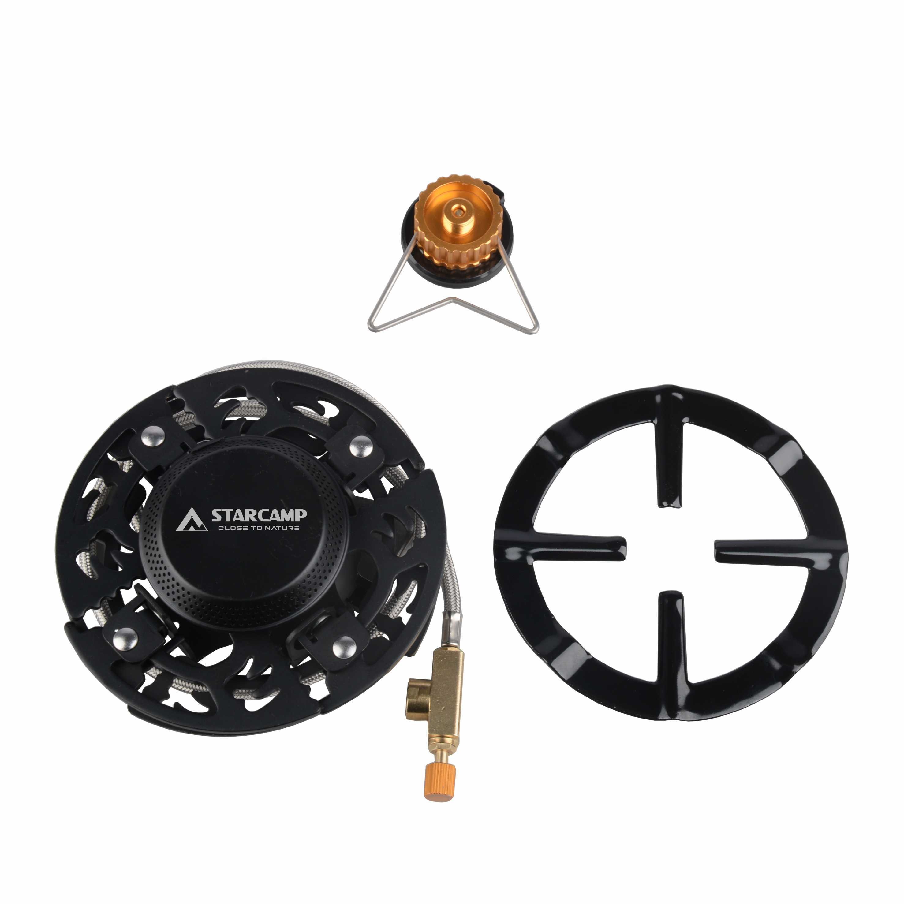 STARCAMP 3800W Outdoor Solo Backpack Hiking Foldable Camping Butane Gas Stove Portable Gas Burner
