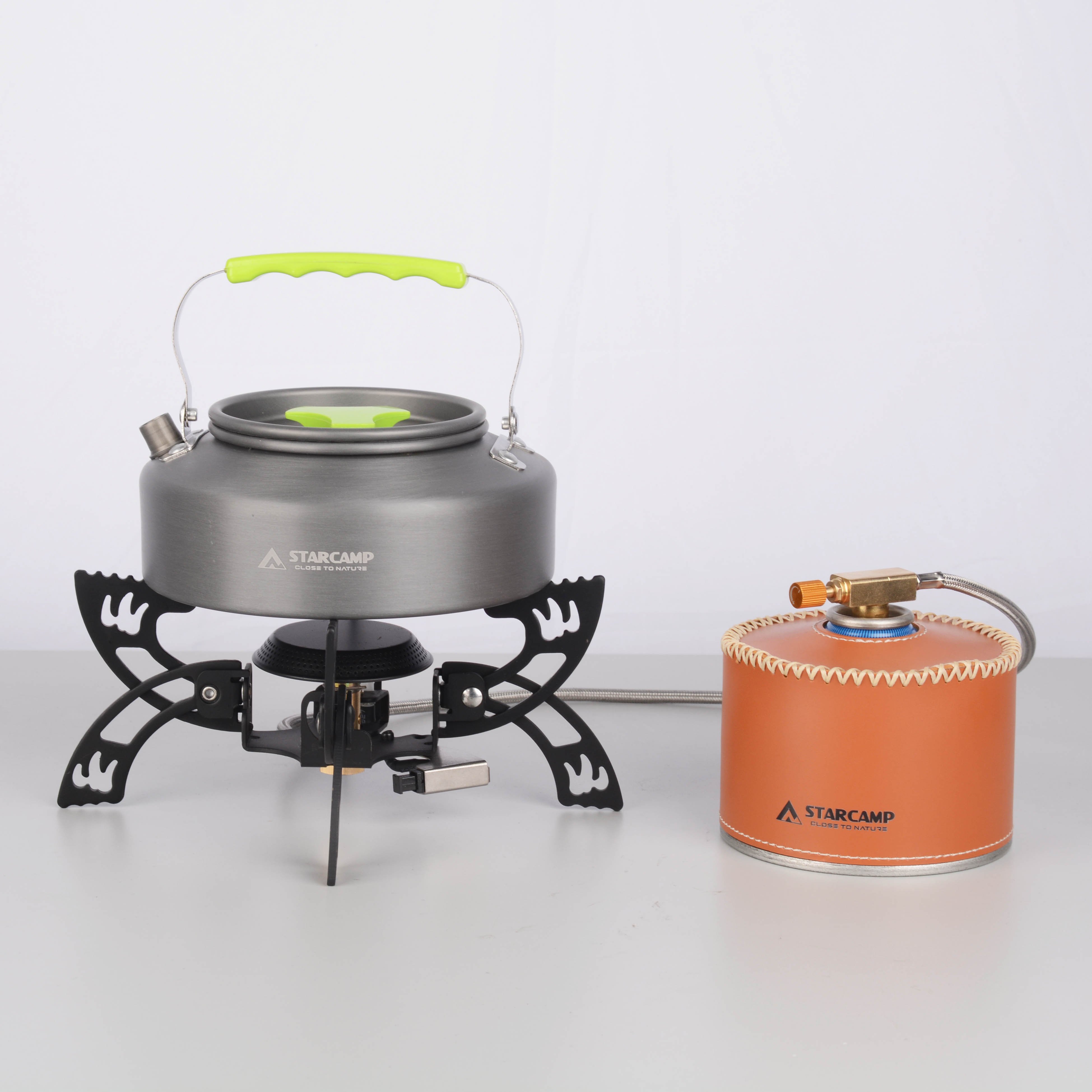 STARCAMP 3800W Outdoor Solo Backpack Hiking Foldable Camping Butane Gas Stove Portable Gas Burner