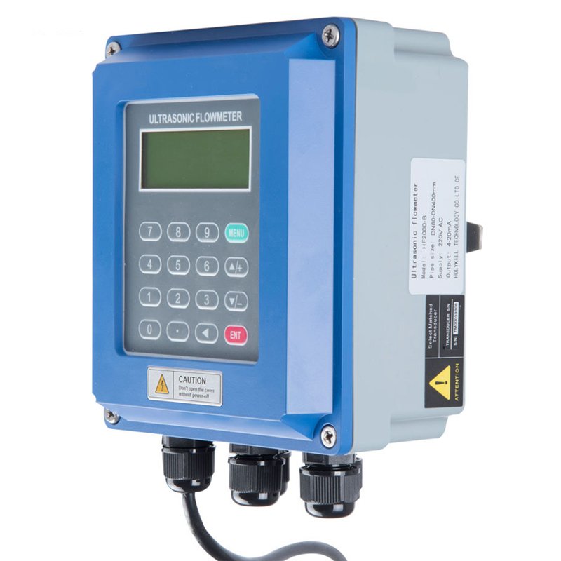 FL501 Ultrasonic Wall Mounted Sewage Flow Meter Ultrasonic Water Tank Level Meter Sensor Ultrasonic Water Level Controller