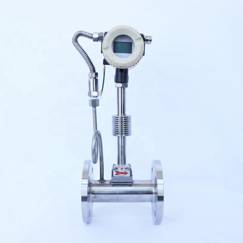 Ex Type Gas Vortex Flowmeters 24V SS304 Customized Chinese Manufacturer Steam Flowmeters