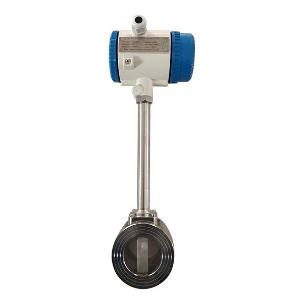 Inline Digital Cheap Co2 Hot Gas Vortex Flow Meter Tri Clamp Air Flow Meter