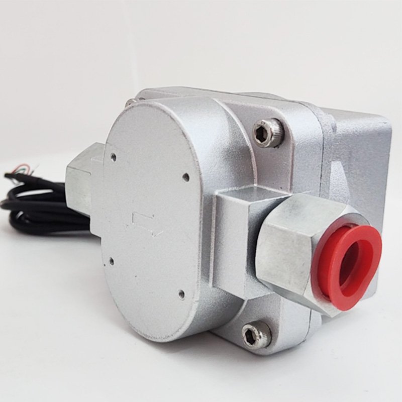 Intelligent DN15-DN25 Gas Flow Meter Roots (waist Wheel) Flowmeter Natural Gas Compressed air Flowmeter