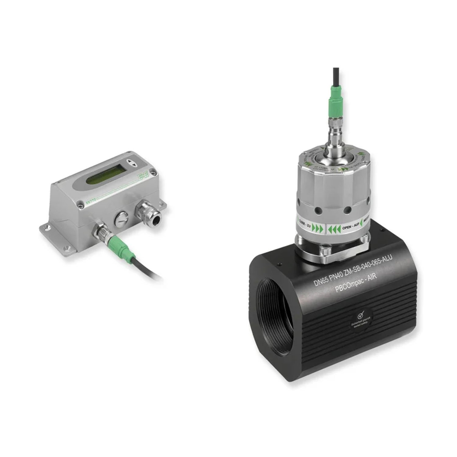 E+E Ee772 Reliable Flow Sensor for Compressed Air and Gases DN40-DN80/40 Bar