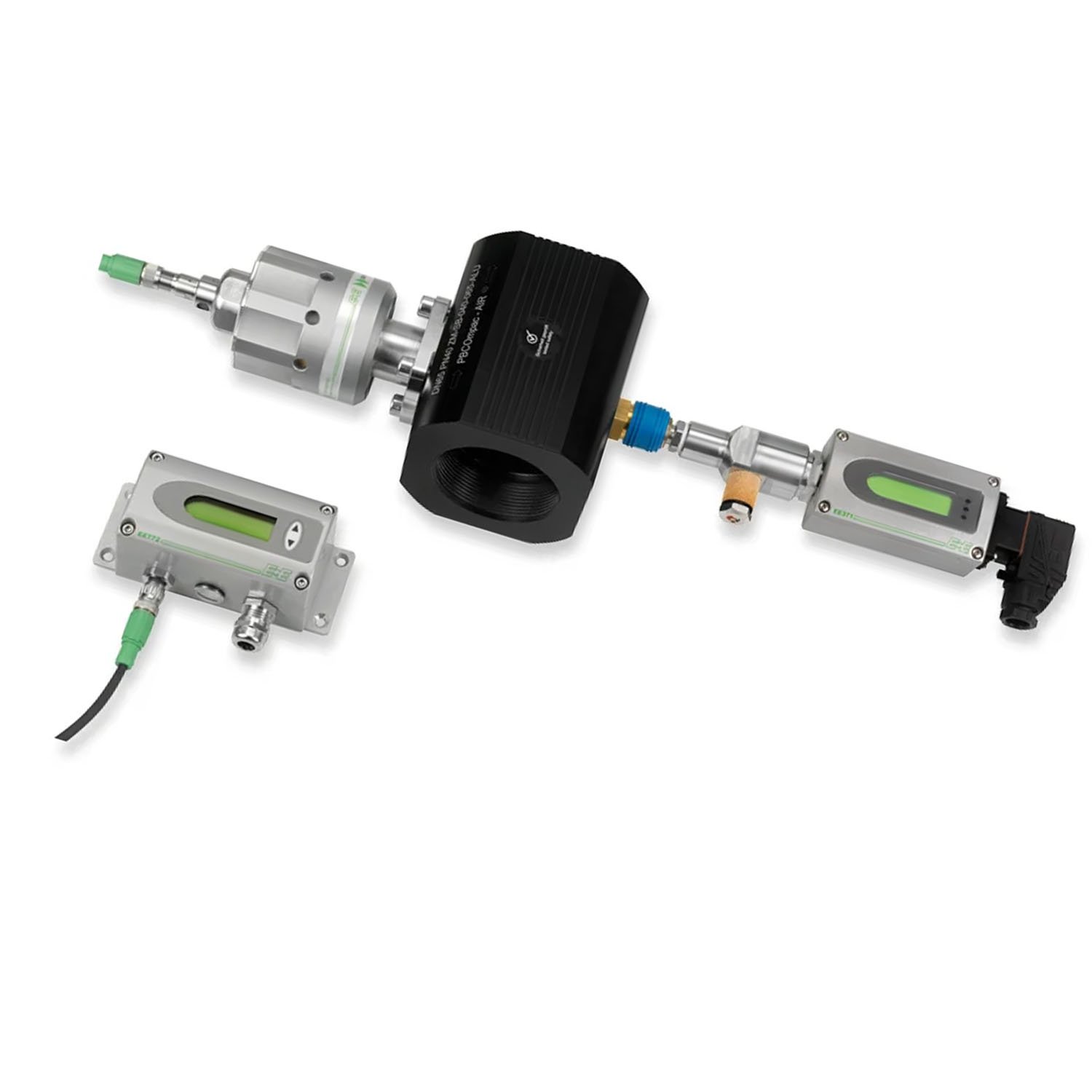 E+E Ee772 Reliable Flow Sensor for Compressed Air and Gases DN40-DN80/40 Bar