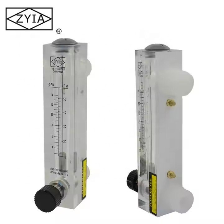 Mechanical Water Digital Flow Meter Pressure Measuring Instruments Oxygen Rotameter