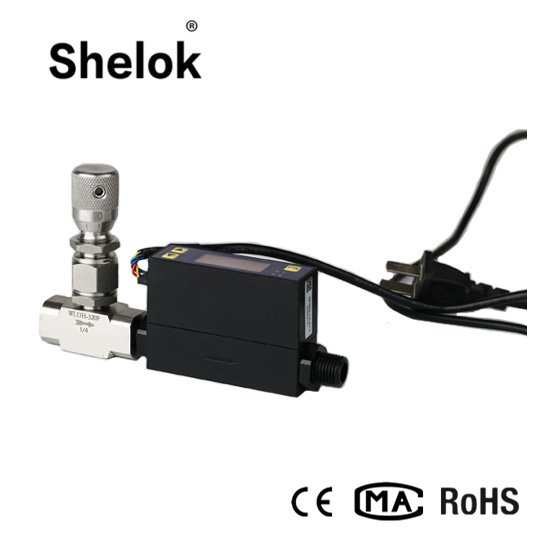 Free Shipping Stainless Micro Motion Mechanical Manifold RS485 Air Digital Mass Flowmeter Flue Gas Flow Meter