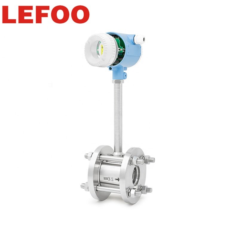 LEFOO Vortex Flowmeter High Quality DN15-1600 Steam Air Liquid Flow Measuring Tools Vortex Street Flow Meter