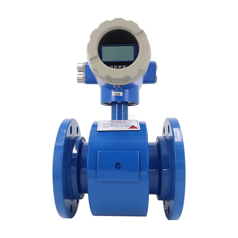 Manufacturer RS485 Integral Type Display Flow Meters High Accuracy Magnetic Milk Electromagnetic Flowmeter