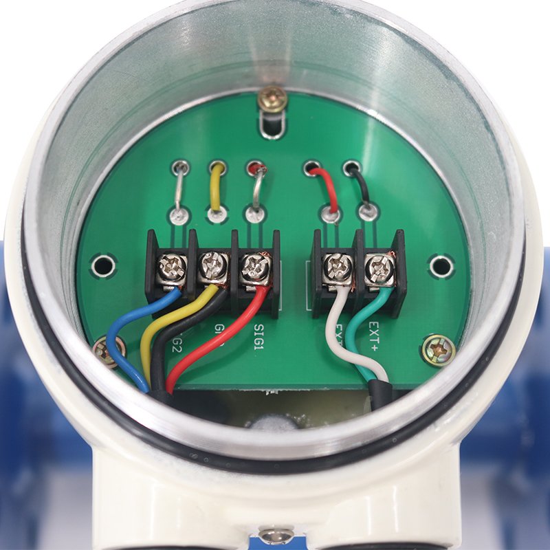 Manufacturer RS485 Integral Type Display Flow Meters High Accuracy Magnetic Milk Electromagnetic Flowmeter