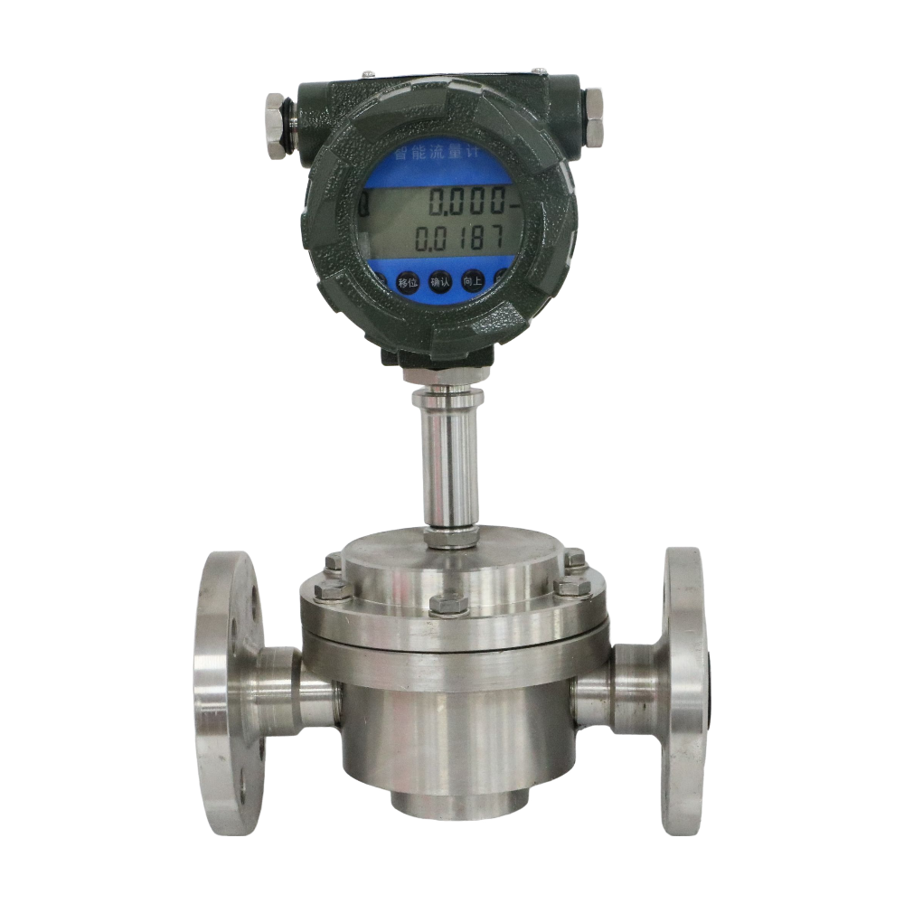High Accuracy 0.2% Oval Gear Flowmeter Elliptical Gear Flow Meter for Heavy Oil, Bunker, Diesel