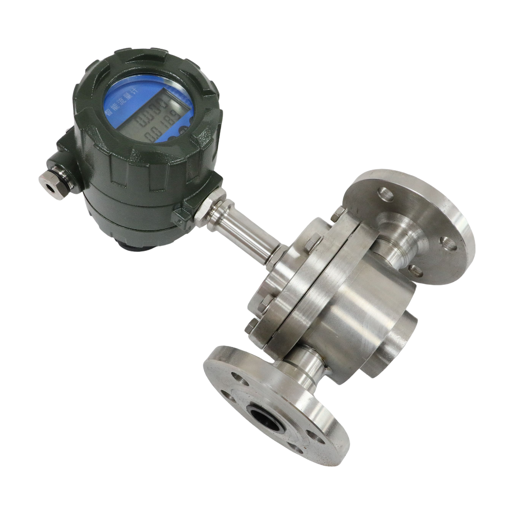 High Accuracy 0.2% Oval Gear Flowmeter Elliptical Gear Flow Meter for Heavy Oil, Bunker, Diesel