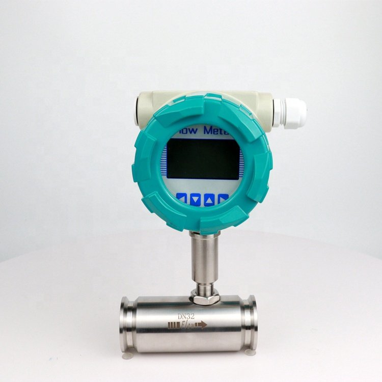DN50 Flange Inteligente Para O Medidor De Vazao Liquido Da Turbina Medidor De Flujo Do Combustivel diesel
