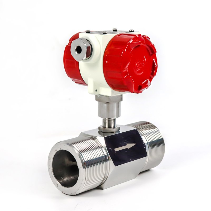 Flange Flow Meter with Stainless Steel 304 Turbine for Water/Oil/Fuel/Diesel/Methyl Alcohol/Clean Liquid Pulse 4-20mA Output