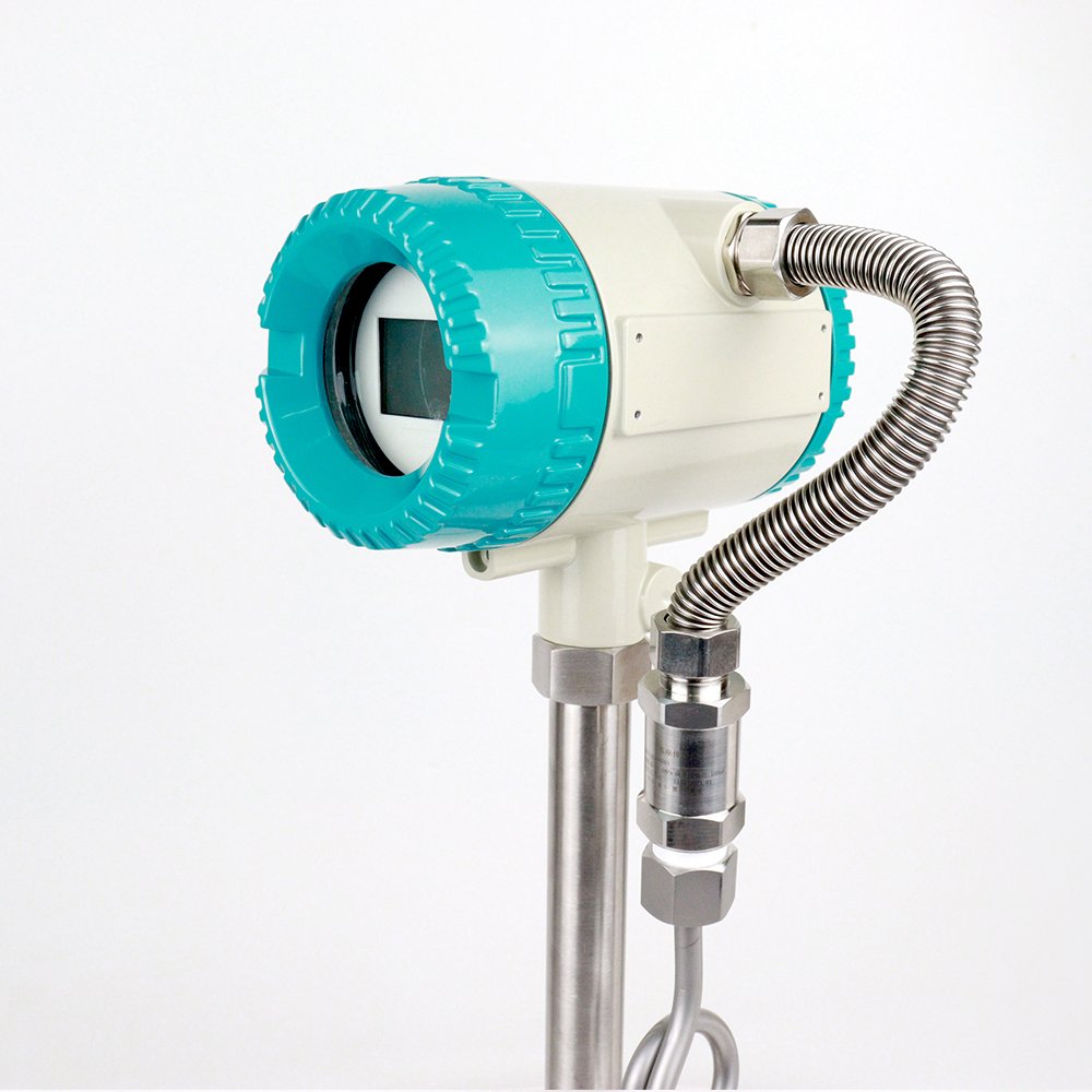 Popular Items 330 Celsius Apour Compressed Air PLG Nitrogen Clean Gases Steam Vortex Flow Meter With TP Compensation