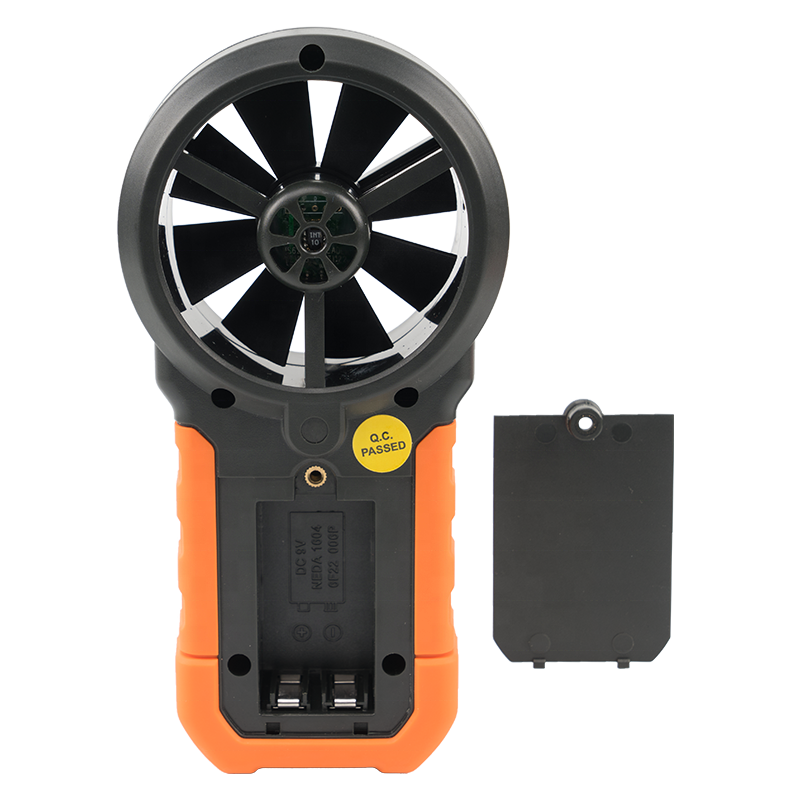 PM6252B / MS6252B Peakmeter Ambient USB Port Non Contact Digital Tachometer Anemometer Air Flow Meter Low Battery Indications