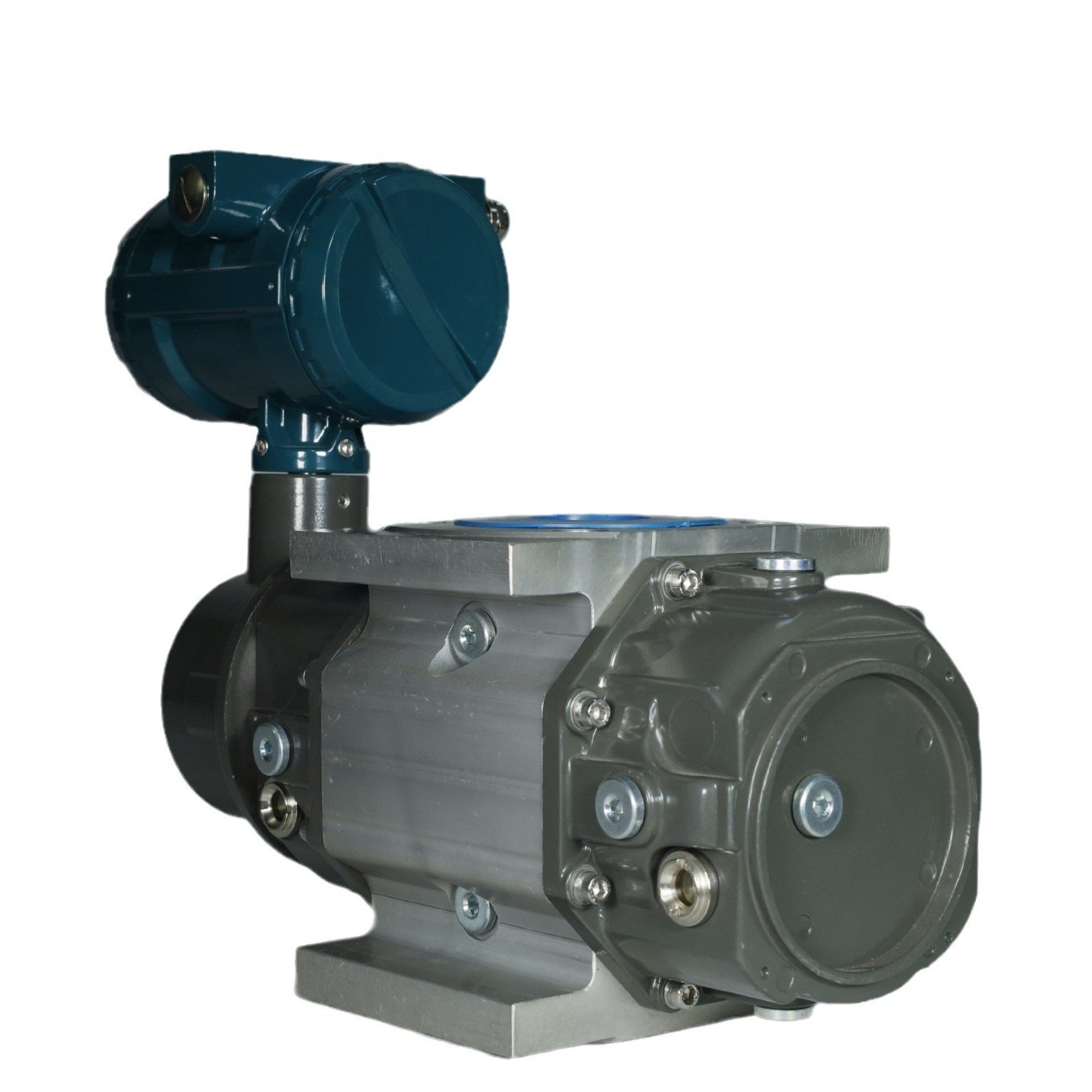 Natural Gas Lpg Waist Wheel Flowmeter with 4-20mA Pulse RS485 Output 24VDC