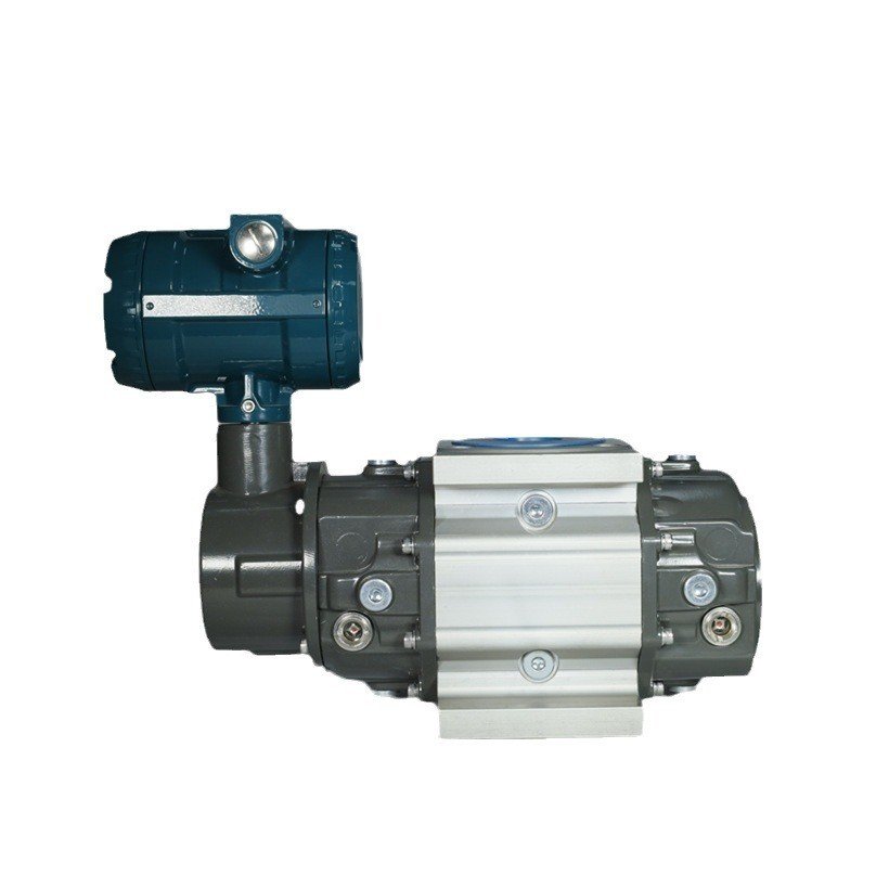 Natural Gas Lpg Waist Wheel Flowmeter with 4-20mA Pulse RS485 Output 24VDC