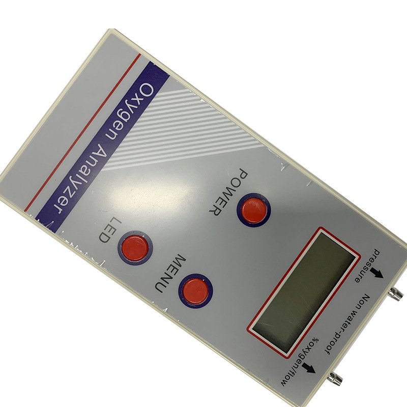 Portable High Accuracy Oxygen O2 air Meter Nitrogen Pressure Flow Gas Purity Insertion Oxygen Analyzer for Oxygen Concentrators