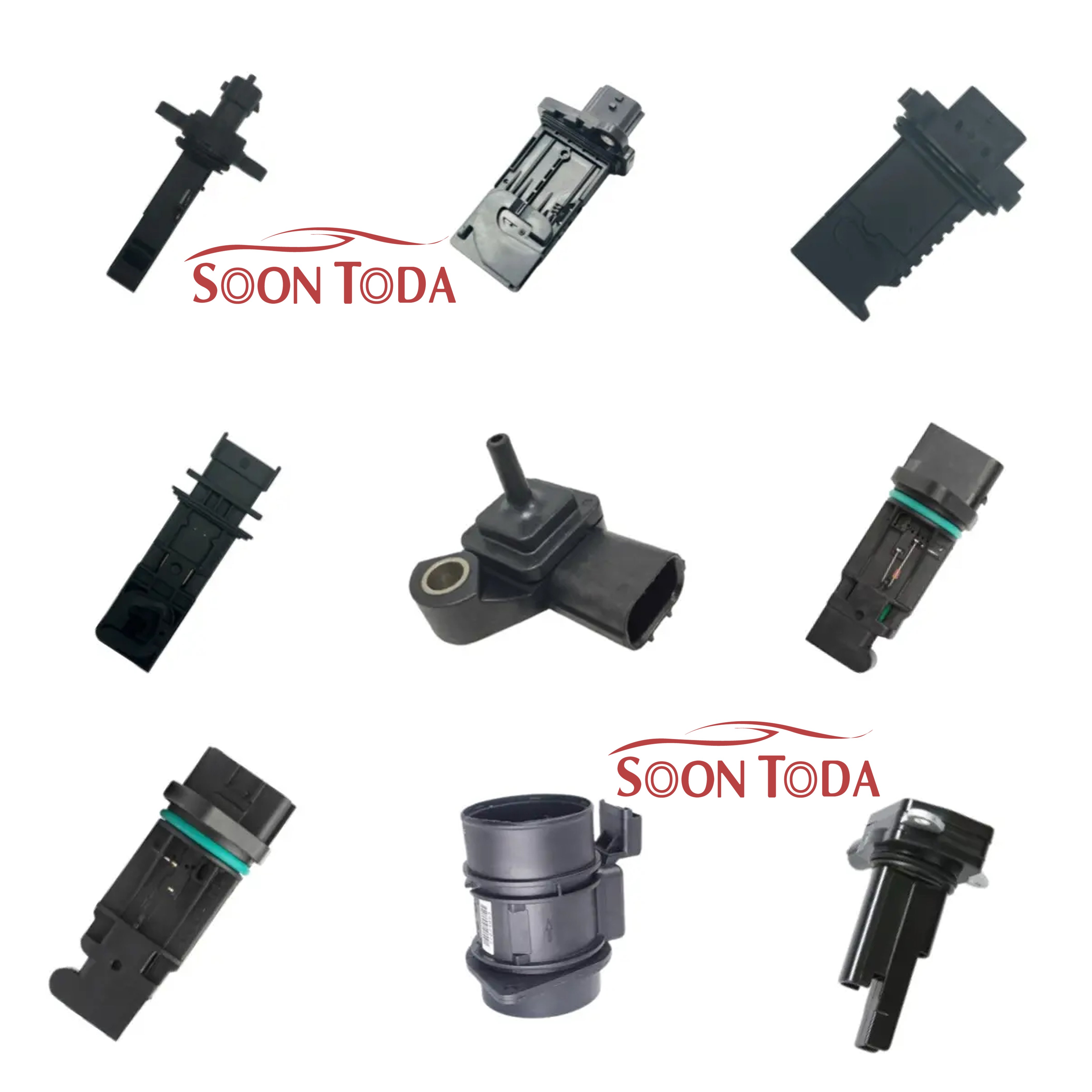 SOON TODA Car Mass Air Flow Meter Sensor for Toyota Honda Nissan Mazda Ford Mitsubishi Chevrolet Hyundai Kia MAF Flow Sensor
