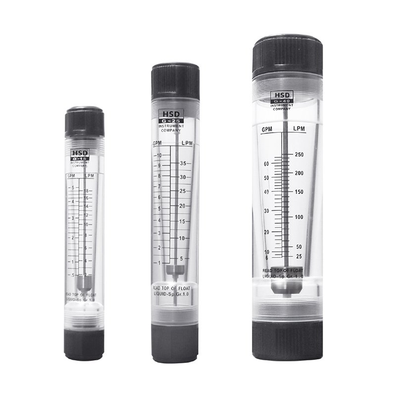 ND15 DN25 Digital Liquid Flowmeter Plastic Tube Type 1-1000L/H Water Flowmeter