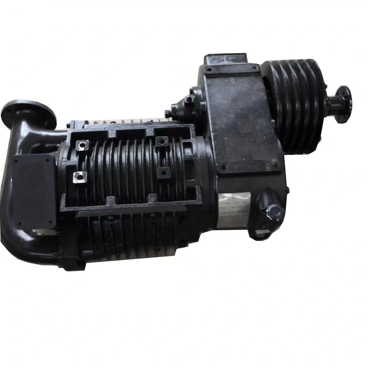 BDW-10/2 Model 1 Cylinder, Flow Rate of 10 Cubic Meters Per Minute Wuhu Fuda Brand Suspended Cement Unloading air Compressor