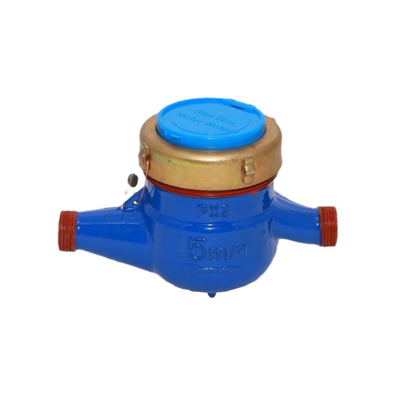 DN15-20 Digital Multi-Jet Brass Body Water Meter High Precision Flow Meter