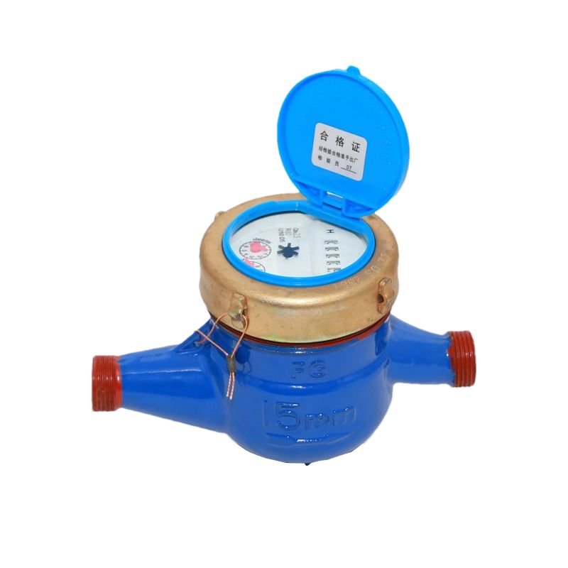 DN15-20 Digital Multi-Jet Brass Body Water Meter High Precision Flow Meter