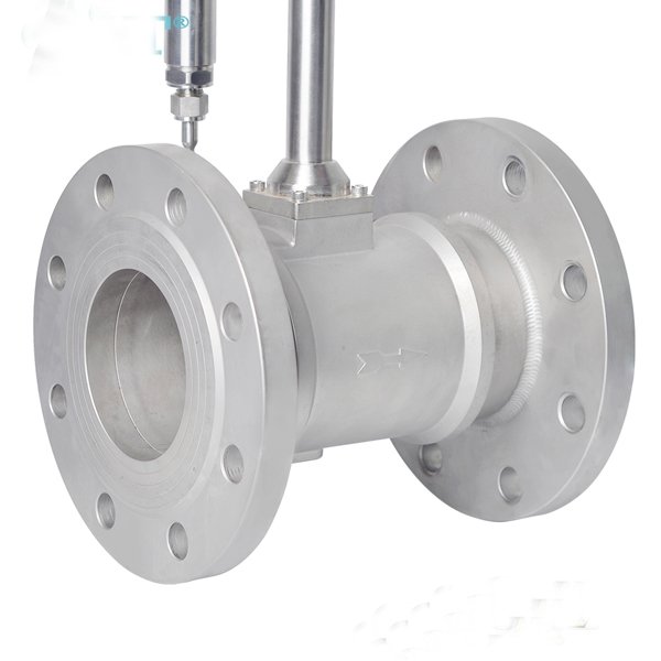 Manufacturer Wholesale Vortex Flowmeter Clamped Flange Gas Liquid Air Flow Meter Natural Gas Flow Meters