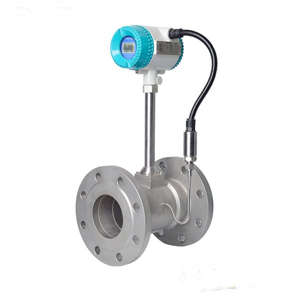 Manufacturer Wholesale Vortex Flowmeter Clamped Flange Gas Liquid Air Flow Meter Natural Gas Flow Meters