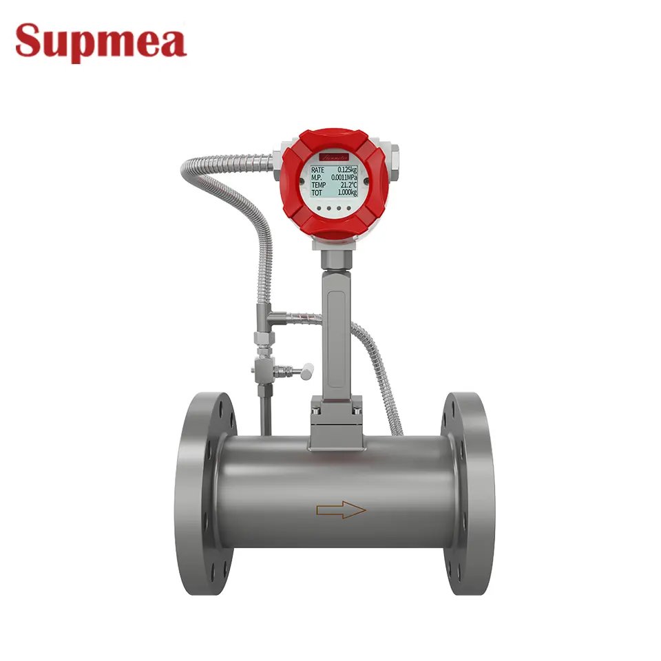 Diaphragm Gas Flowmeter(vortex Flowmeter) Brass Wet Gas Flow Meter