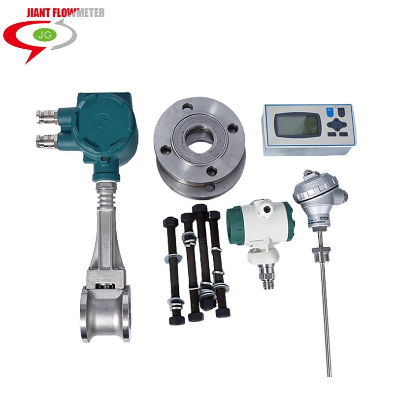 Shanghai JIANT Vortex Flowmeter for Steam Gas Liquid Dn15-dn1500 Steam Flow Meter vortex Flowmeter