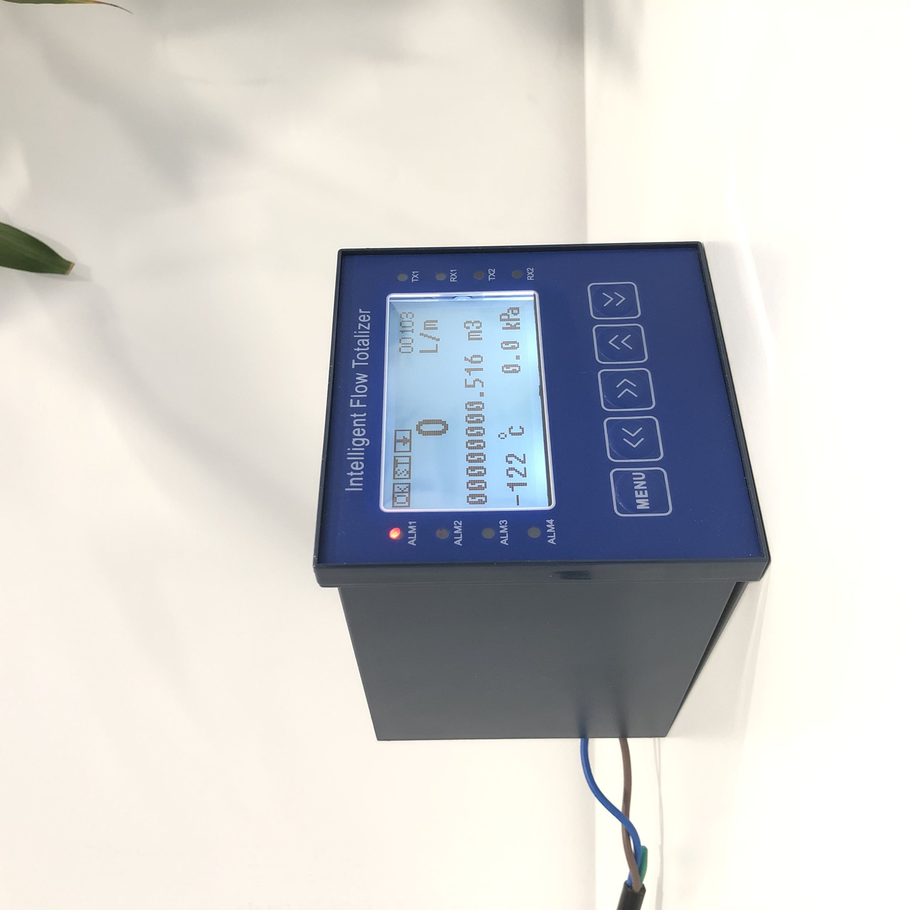 96x96 Size LCD Display Flow Calculator Flow Meter Totalizer Flow Indicator and Totalizer Supplier