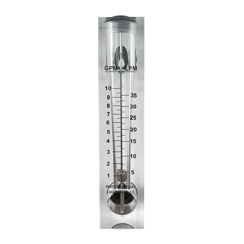Water Flowmeter Glass Tube Rotameter Air Flow Meter Glass Tube Flow Meter Pipe Rotameter