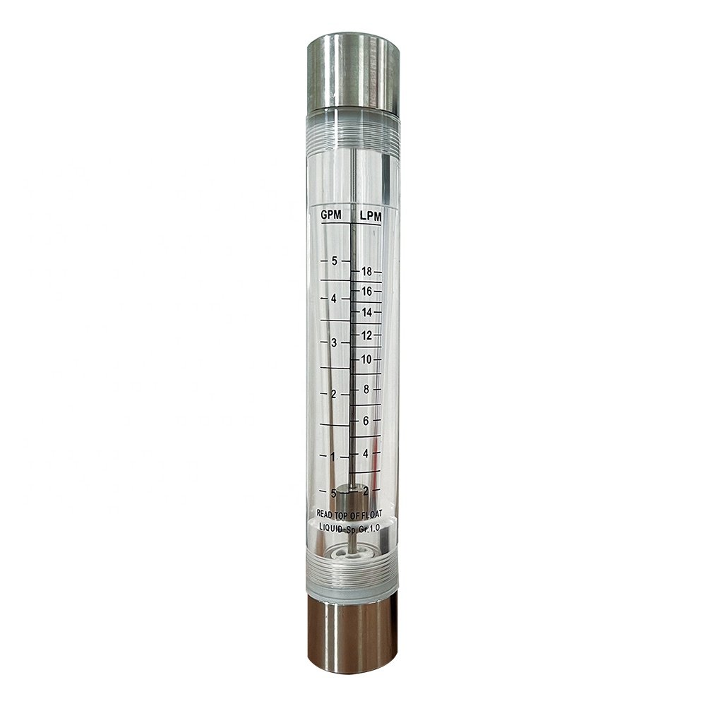 Water Flowmeter Glass Tube Rotameter Air Flow Meter Glass Tube Flow Meter Pipe Rotameter