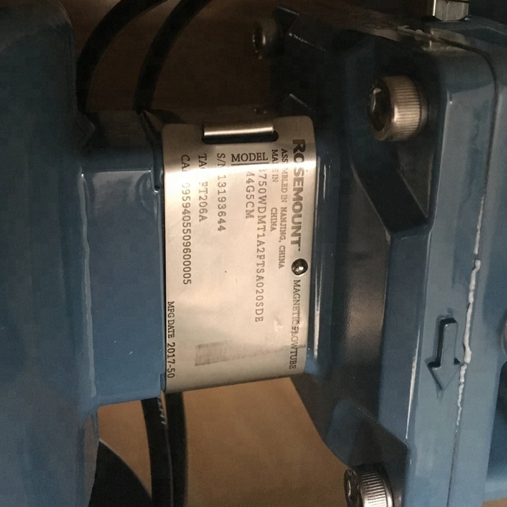 EMERSON Brand 8750W Magnetic Flow Meters for Utility Water Applications